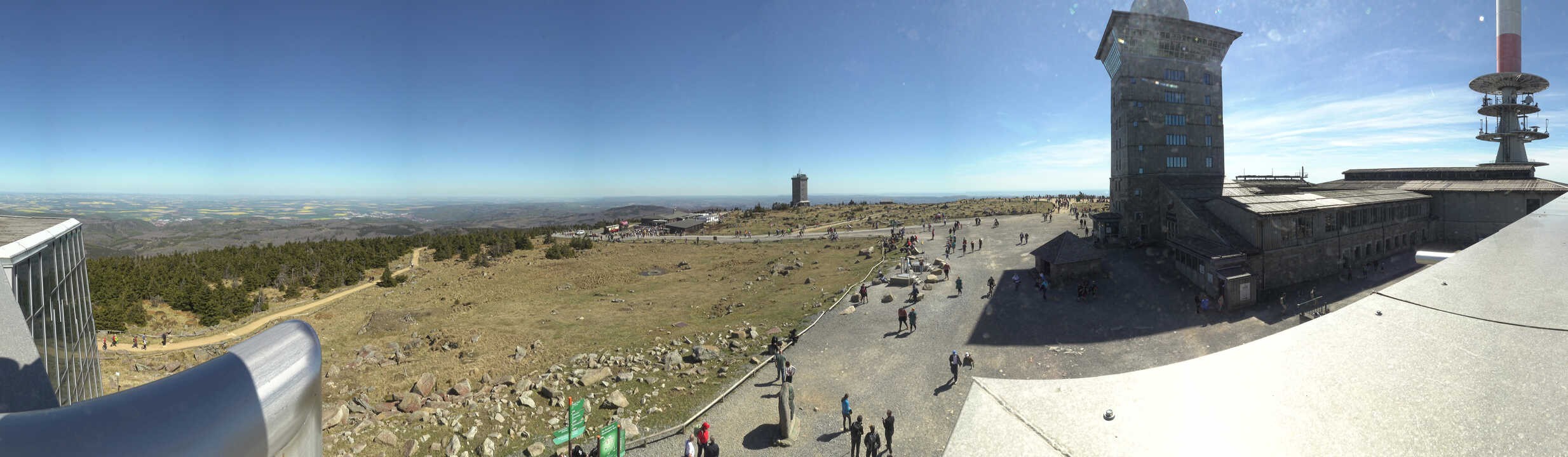 Archiv Foto Webcam Wernigerode - Ausblick vom Brocken