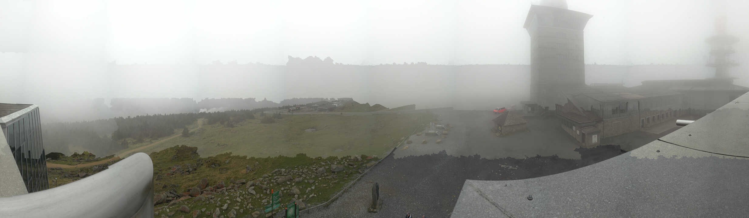 Archiv Foto Webcam Wernigerode - Ausblick vom Brocken