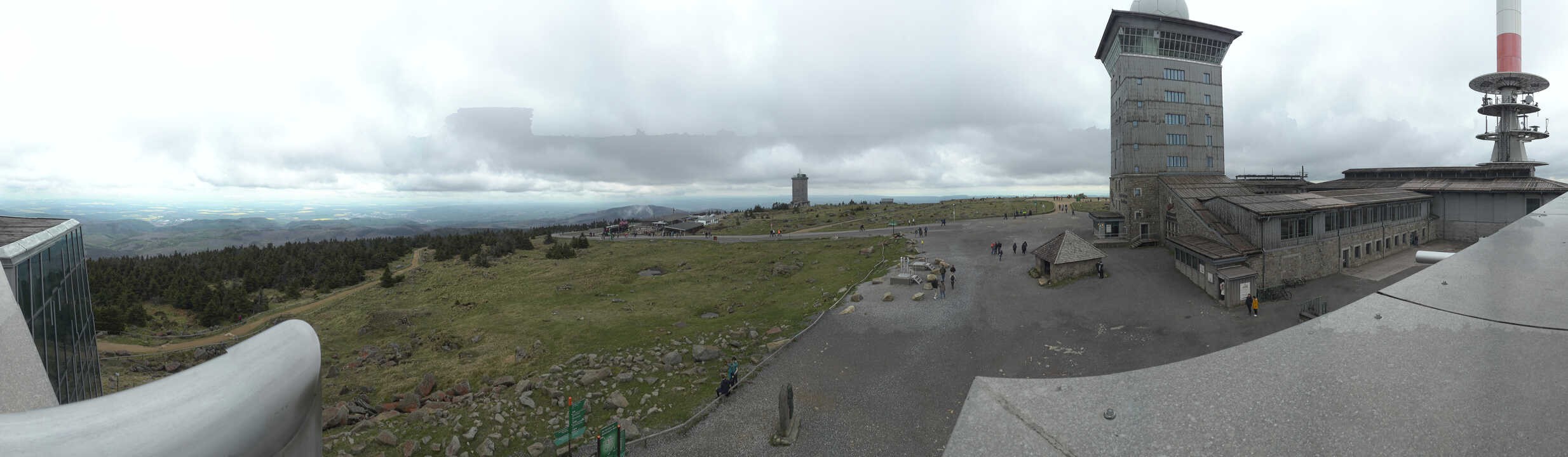 Archiv Foto Webcam Wernigerode - Ausblick vom Brocken