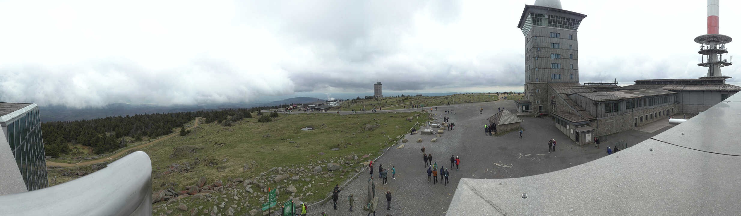 Archiv Foto Webcam Wernigerode - Ausblick vom Brocken