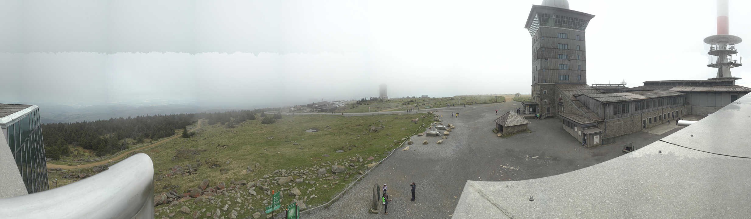 Archiv Foto Webcam Wernigerode - Ausblick vom Brocken
