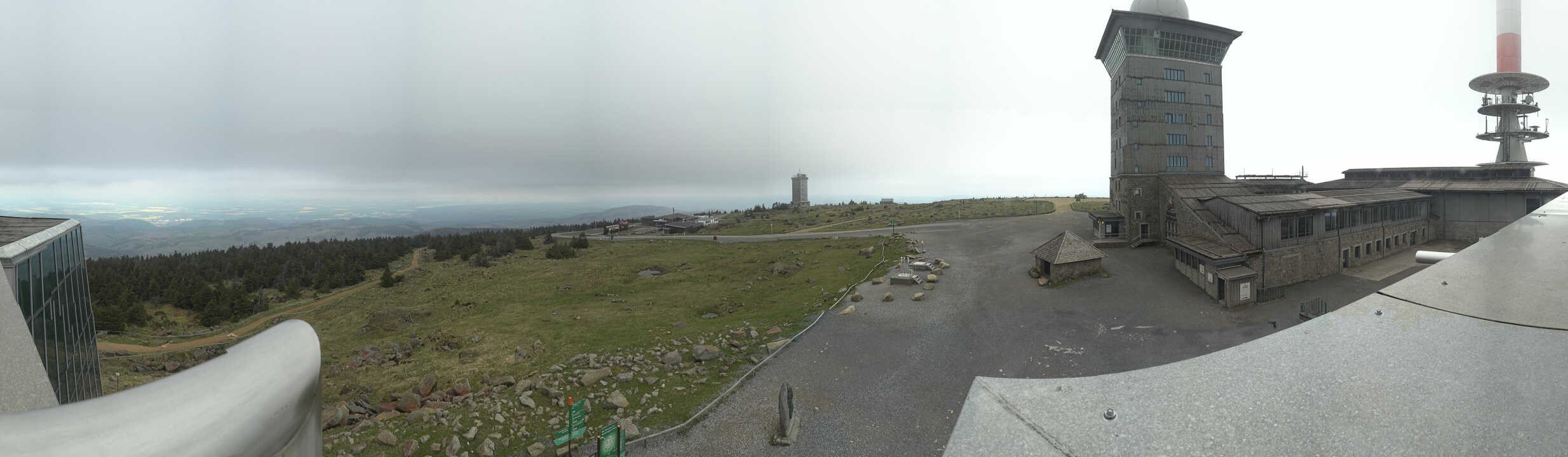 Archiv Foto Webcam Wernigerode - Ausblick vom Brocken