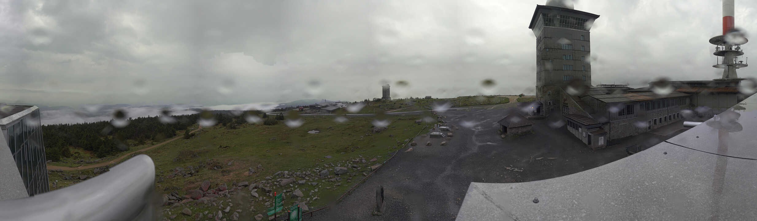 Archiv Foto Webcam Wernigerode - Ausblick vom Brocken