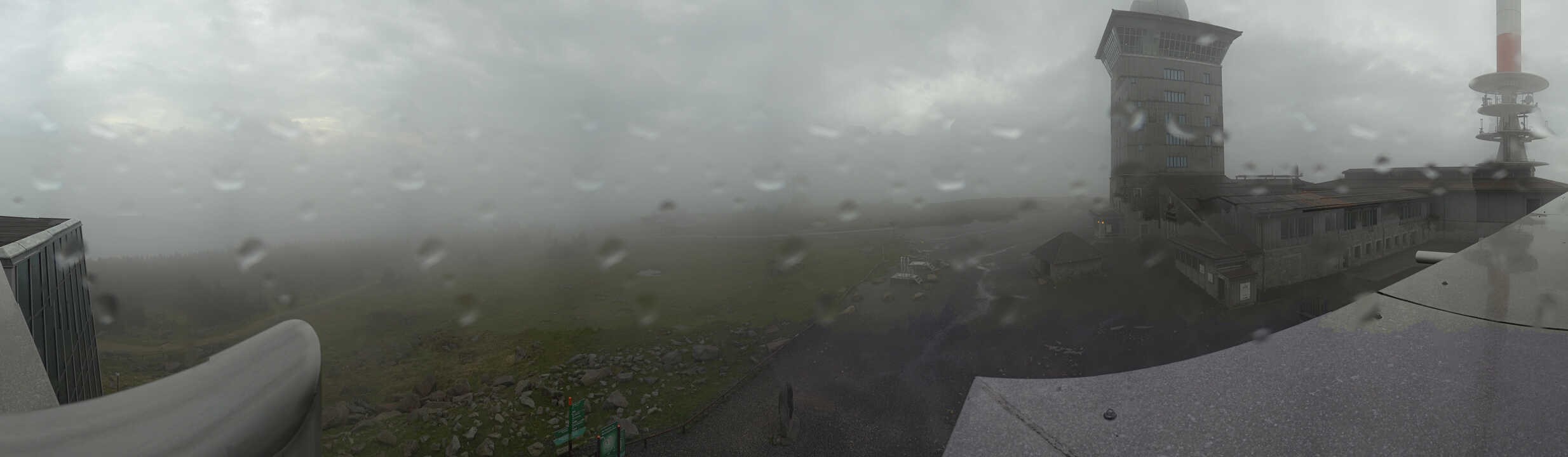 Archiv Foto Webcam Wernigerode - Ausblick vom Brocken