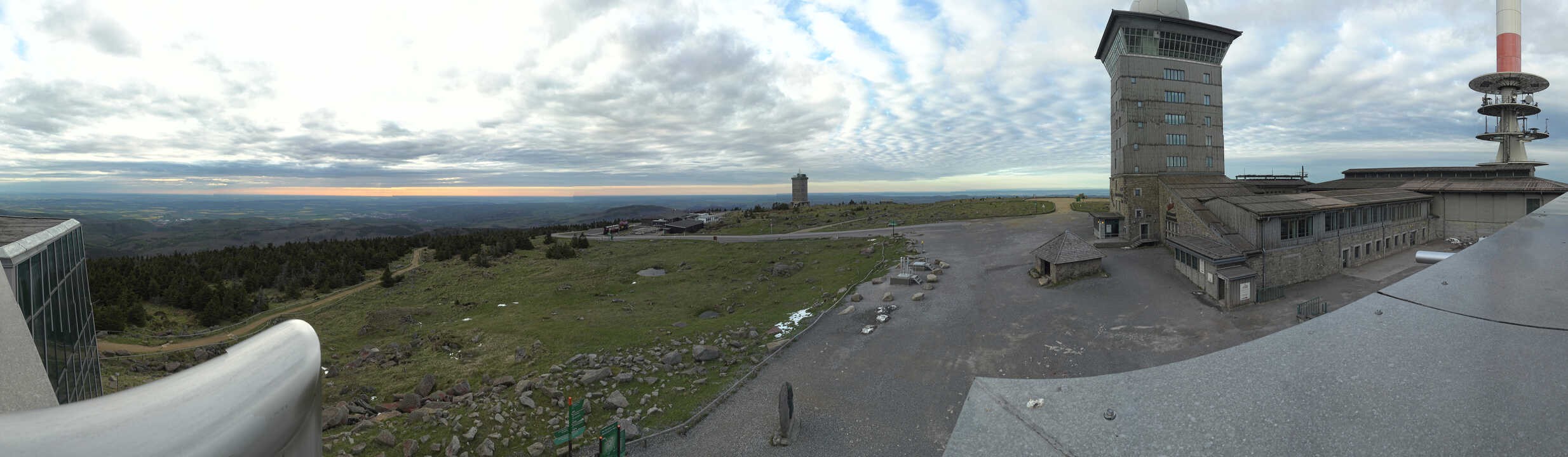 Archiv Foto Webcam Wernigerode - Ausblick vom Brocken