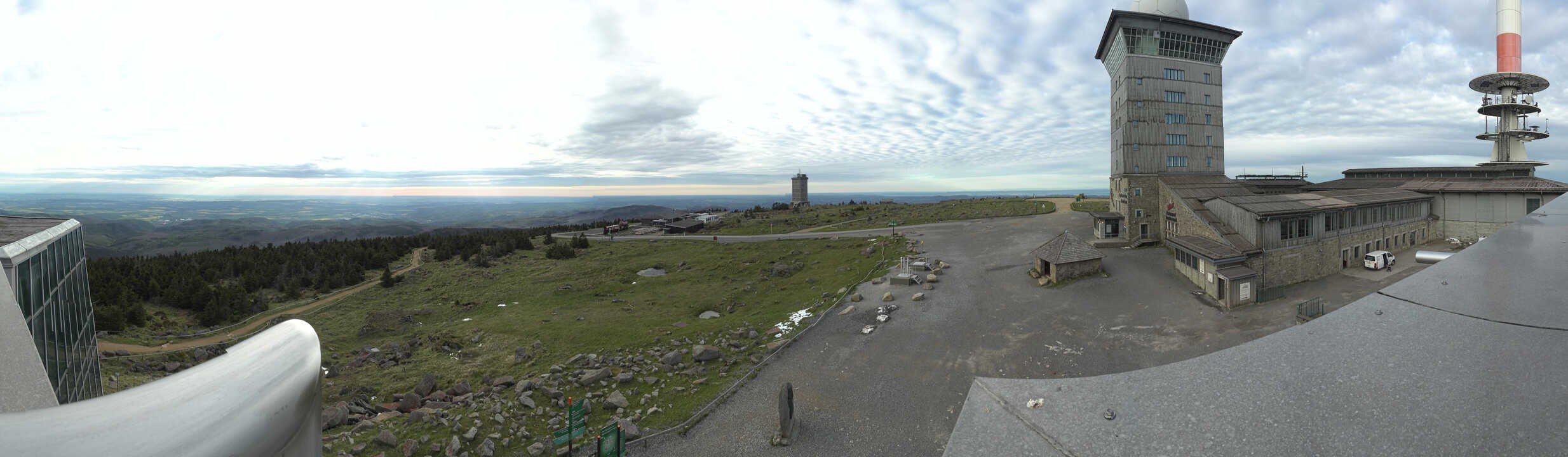 Archiv Foto Webcam Wernigerode - Ausblick vom Brocken