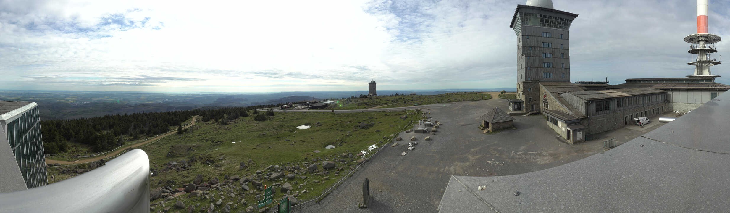 Archiv Foto Webcam Wernigerode - Ausblick vom Brocken