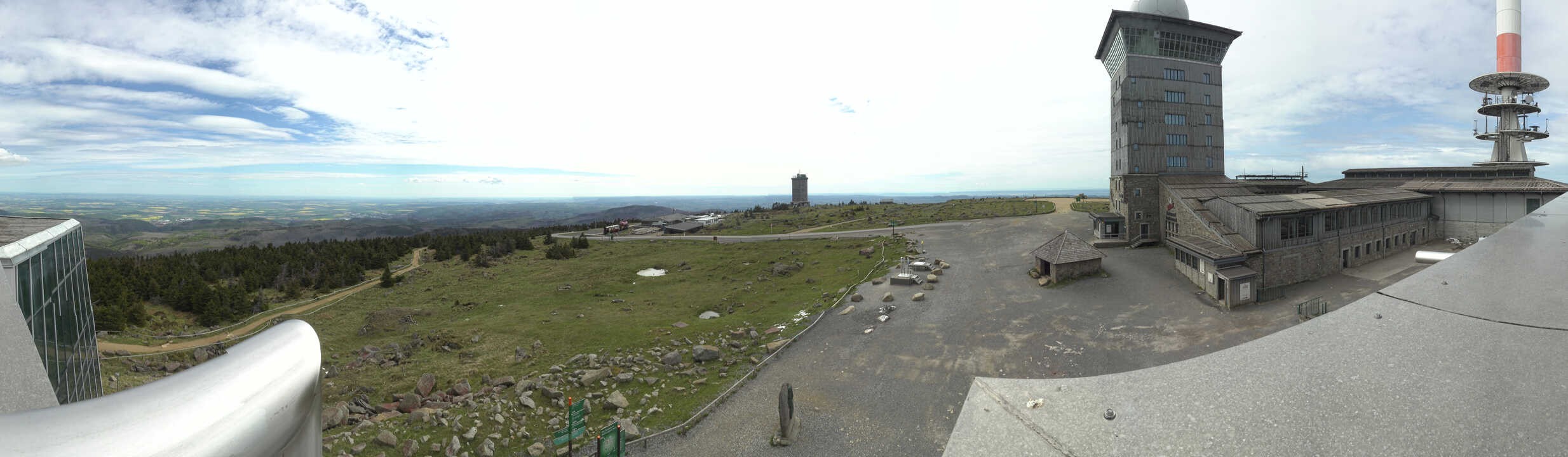 Archiv Foto Webcam Wernigerode - Ausblick vom Brocken
