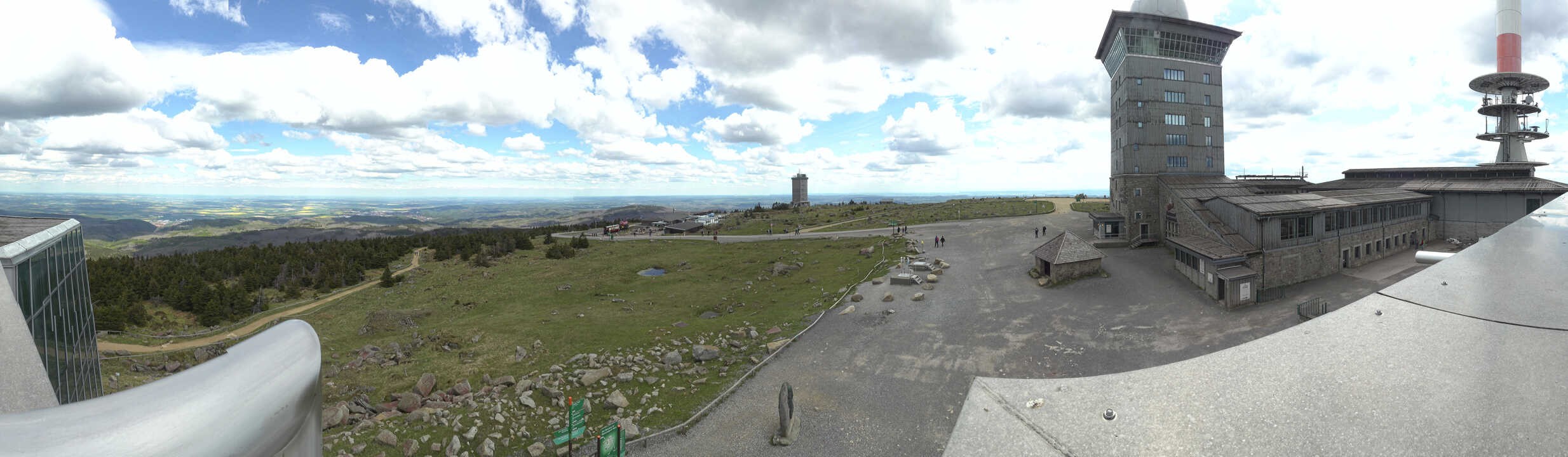 Archiv Foto Webcam Wernigerode - Ausblick vom Brocken