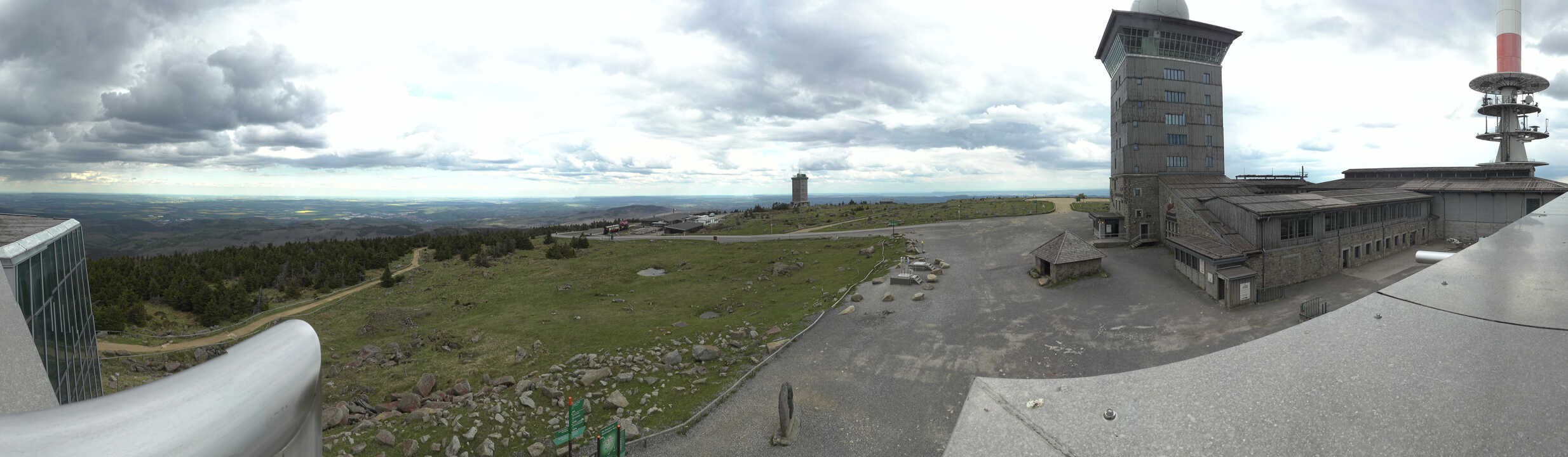 Archiv Foto Webcam Wernigerode - Ausblick vom Brocken