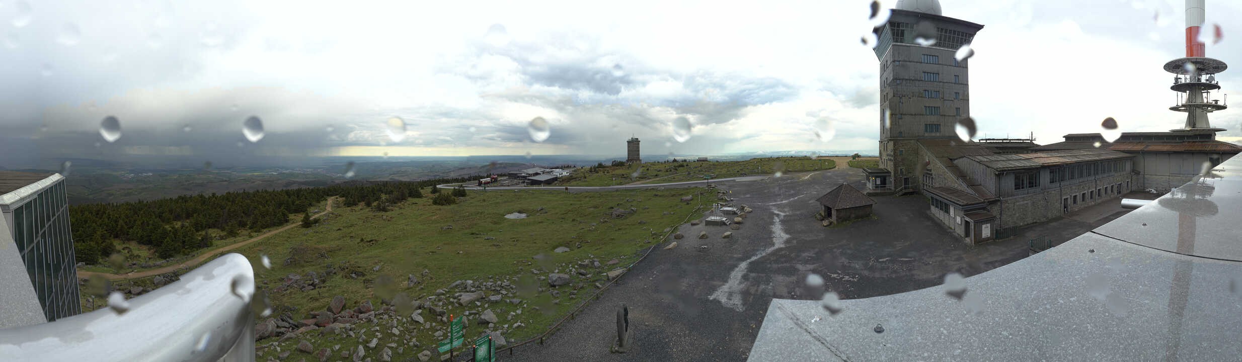 Archiv Foto Webcam Wernigerode - Ausblick vom Brocken