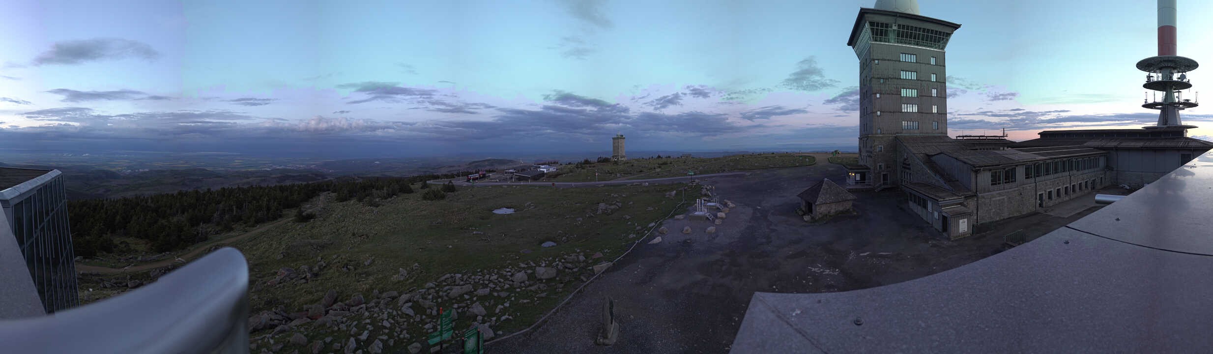 Archiv Foto Webcam Wernigerode - Ausblick vom Brocken