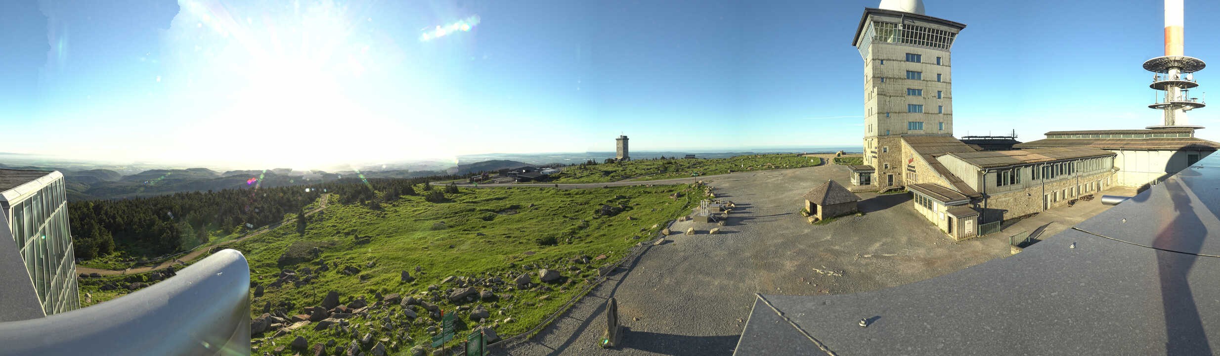 Archiv Foto Webcam Wernigerode - Ausblick vom Brocken
