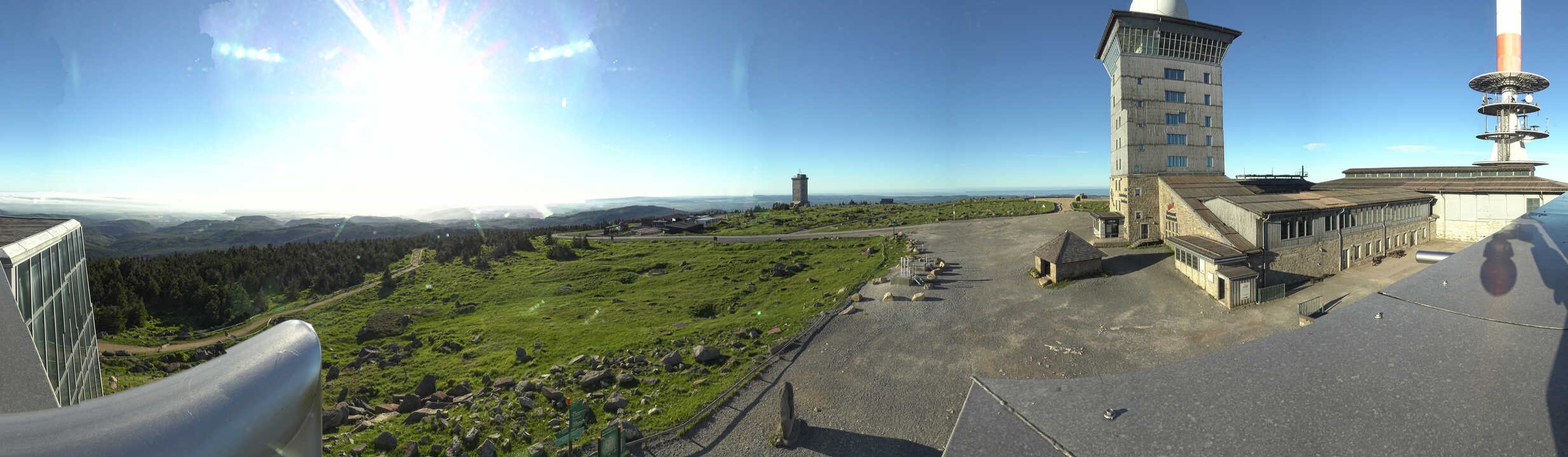 Archiv Foto Webcam Wernigerode - Ausblick vom Brocken