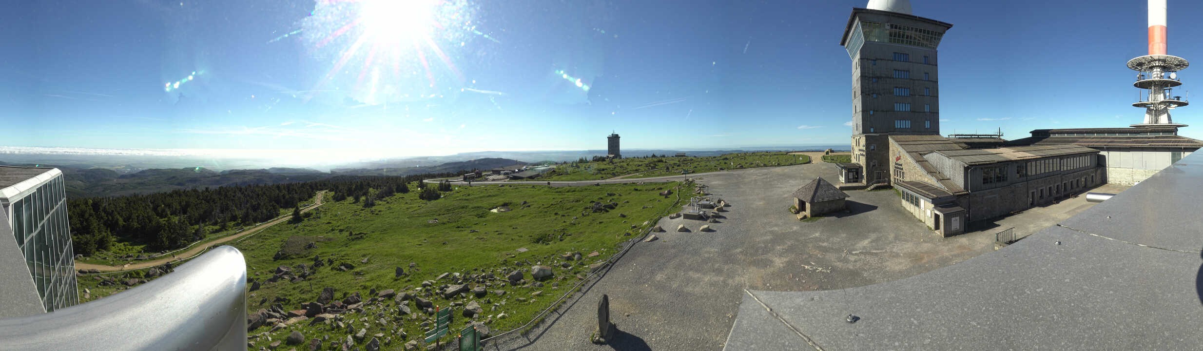 Archiv Foto Webcam Wernigerode - Ausblick vom Brocken