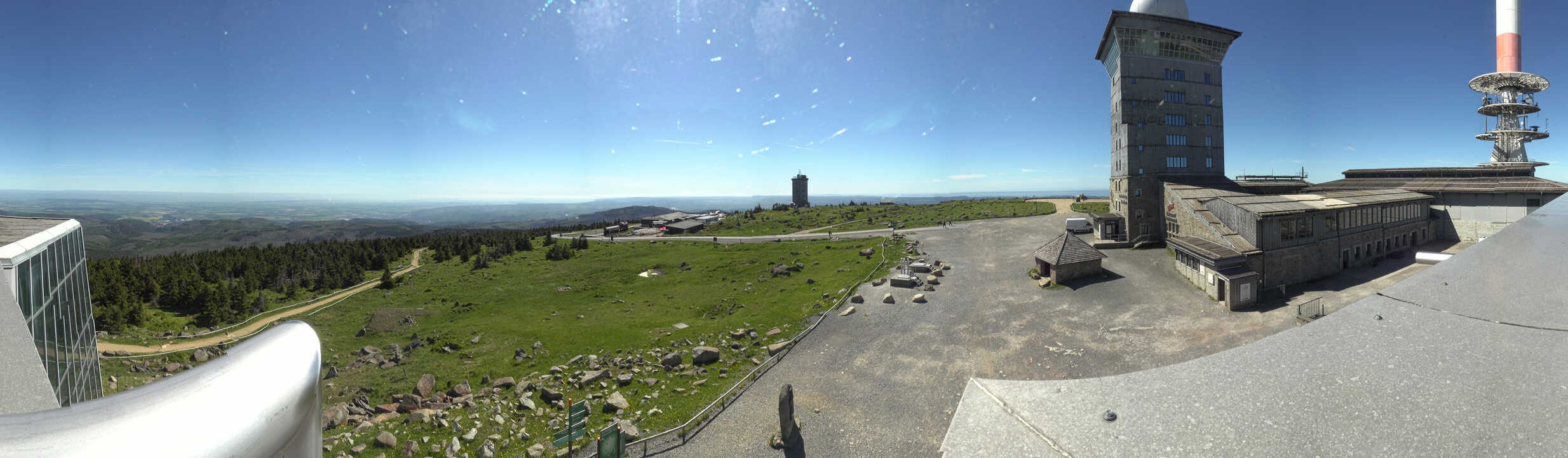 Archiv Foto Webcam Wernigerode - Ausblick vom Brocken