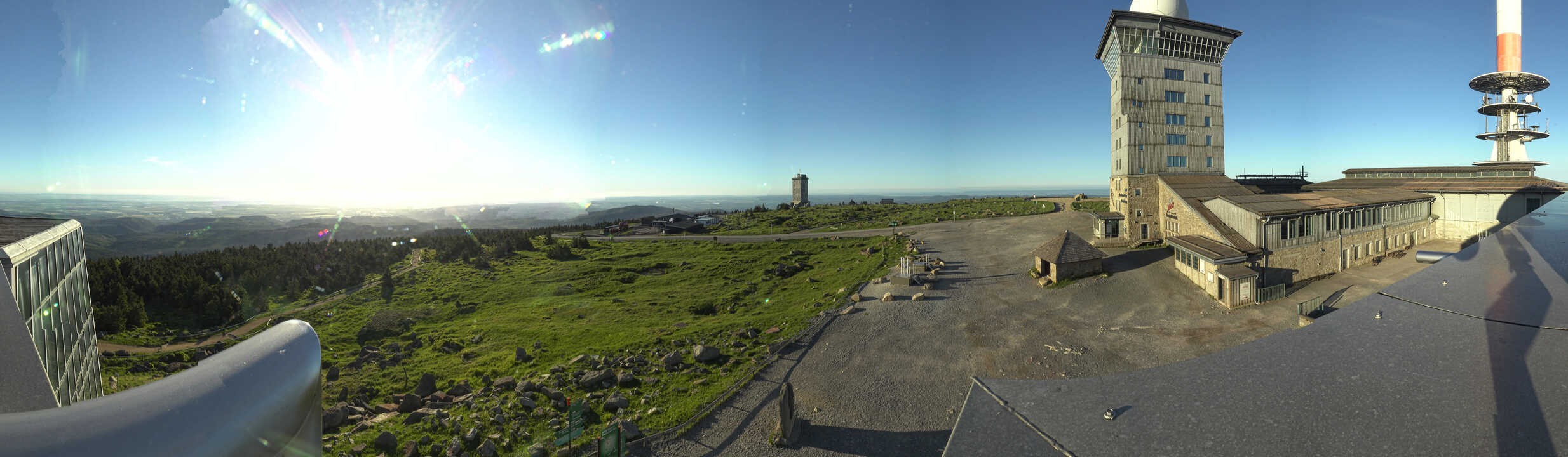 Archiv Foto Webcam Wernigerode - Ausblick vom Brocken