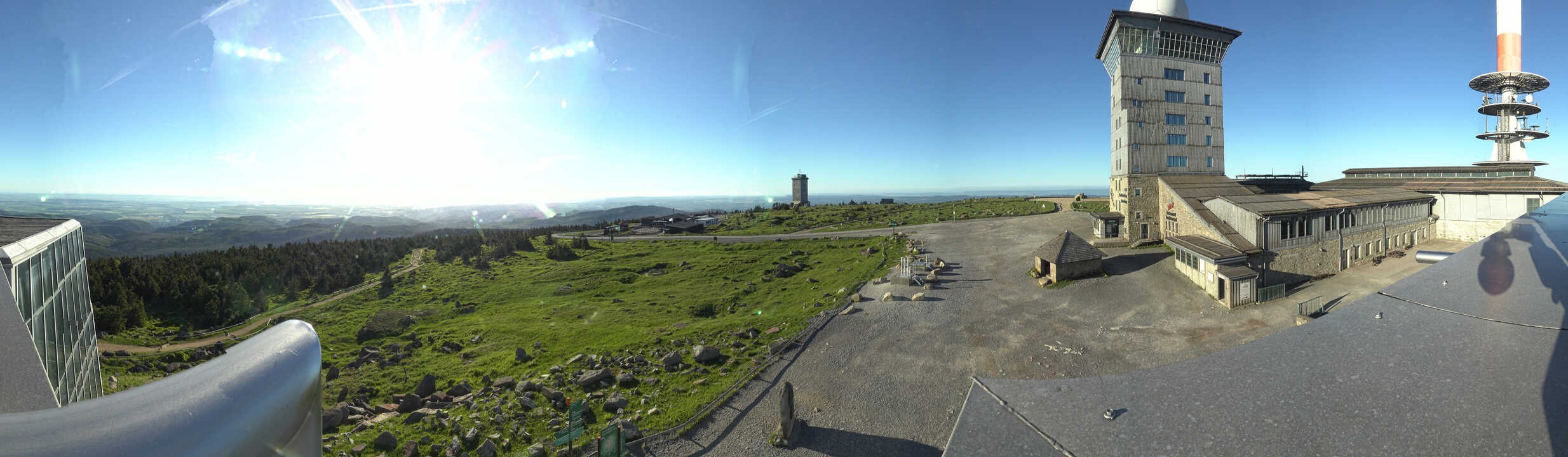 Archiv Foto Webcam Wernigerode - Ausblick vom Brocken