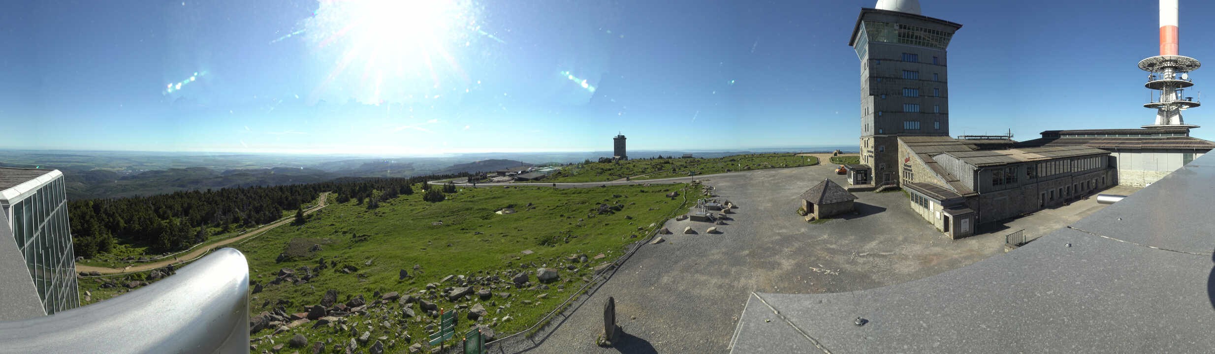 Archiv Foto Webcam Wernigerode - Ausblick vom Brocken
