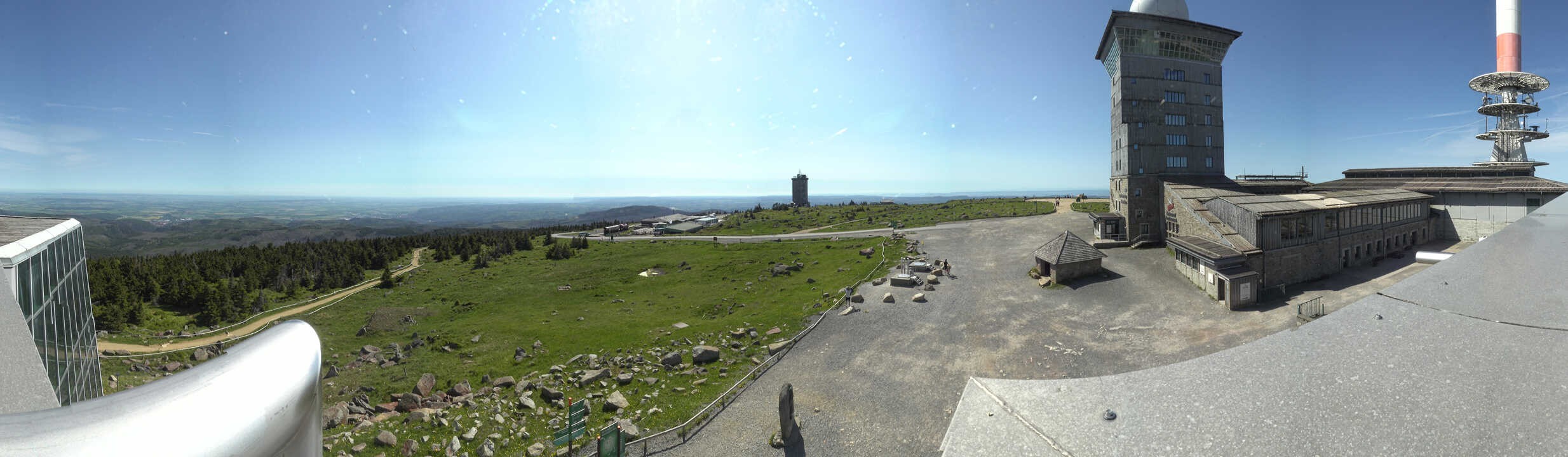 Archiv Foto Webcam Wernigerode - Ausblick vom Brocken