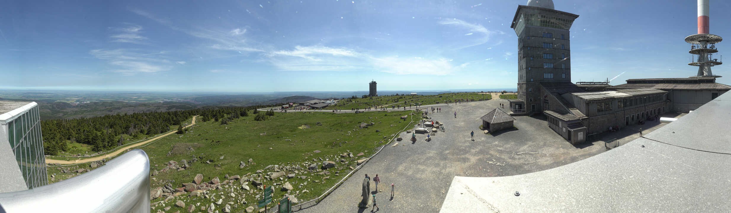 Archiv Foto Webcam Wernigerode - Ausblick vom Brocken