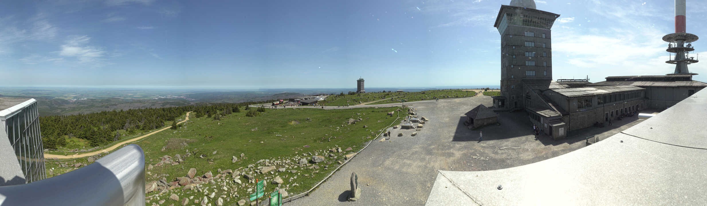 Archiv Foto Webcam Wernigerode - Ausblick vom Brocken