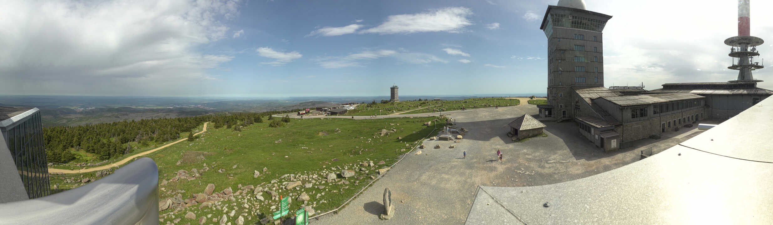 Archiv Foto Webcam Wernigerode - Ausblick vom Brocken