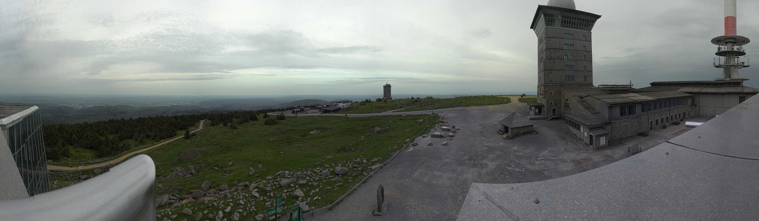 Archiv Foto Webcam Wernigerode - Ausblick vom Brocken