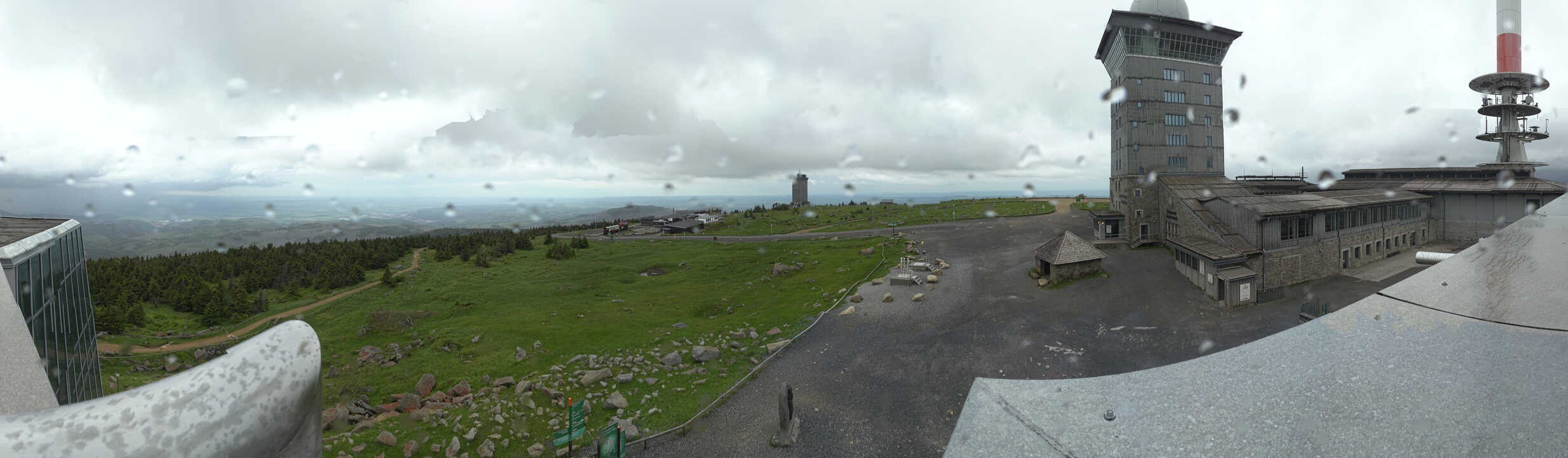 Archiv Foto Webcam Wernigerode - Ausblick vom Brocken