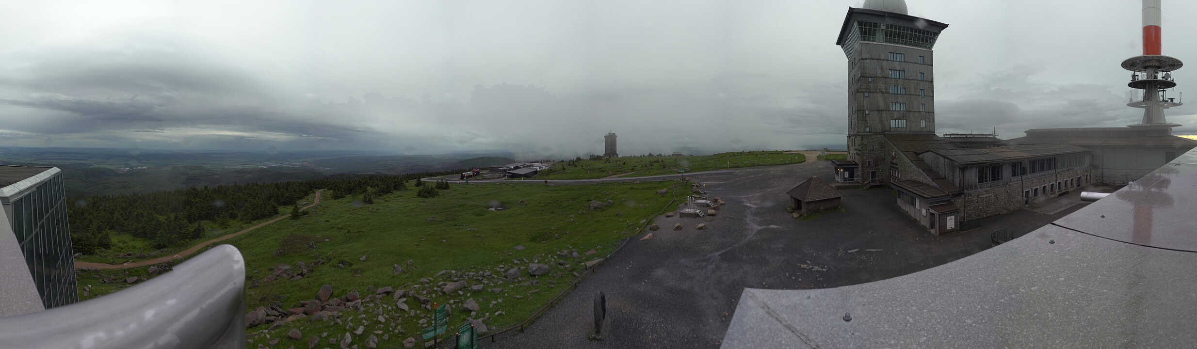Archiv Foto Webcam Wernigerode - Ausblick vom Brocken