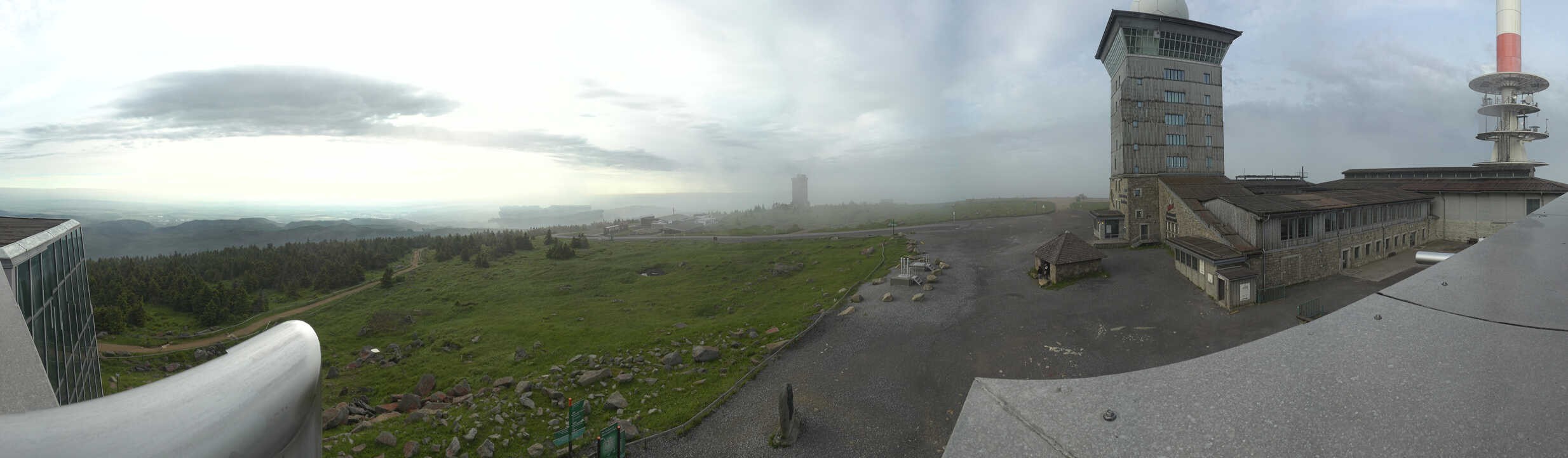 Archiv Foto Webcam Wernigerode - Ausblick vom Brocken