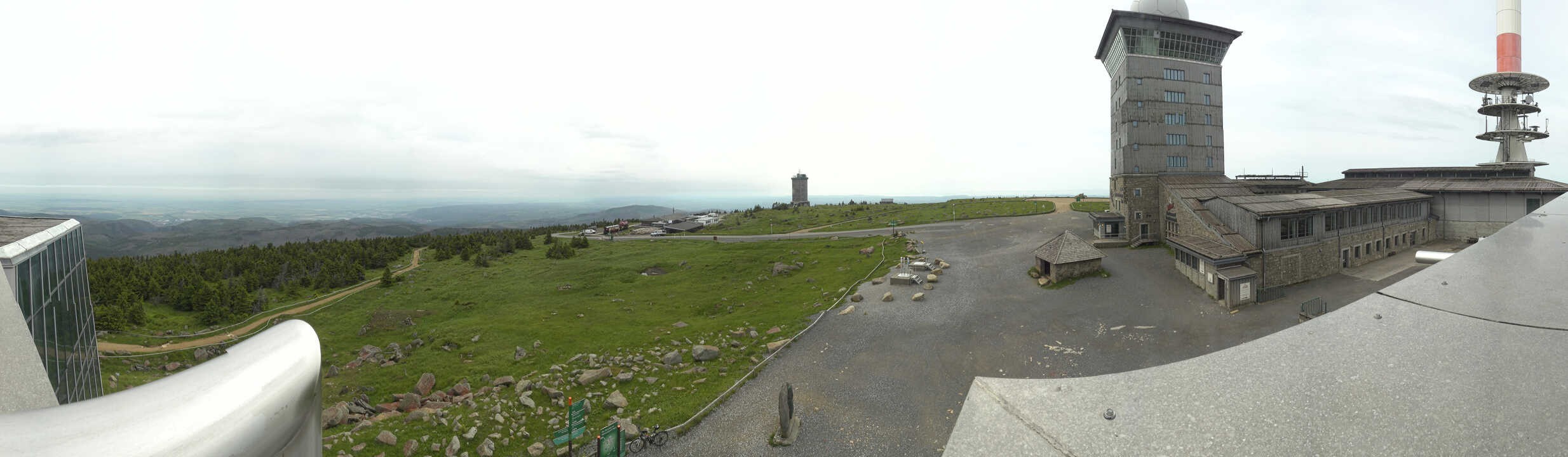 Archiv Foto Webcam Wernigerode - Ausblick vom Brocken