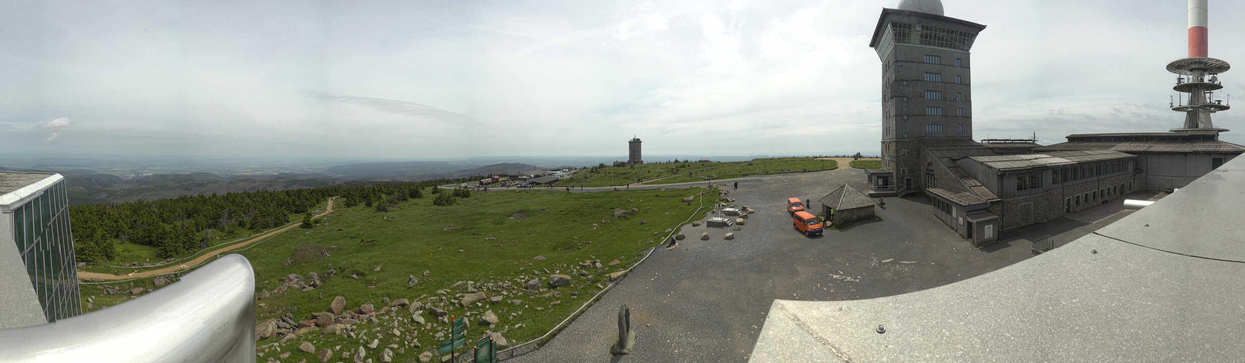 Archiv Foto Webcam Wernigerode - Ausblick vom Brocken