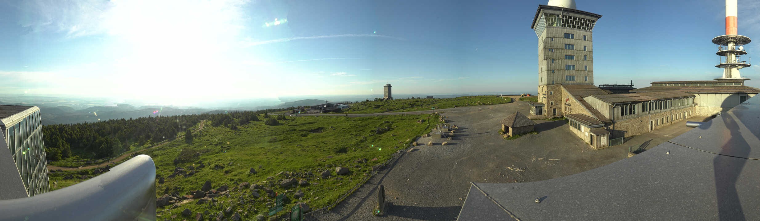 Archiv Foto Webcam Wernigerode - Ausblick vom Brocken
