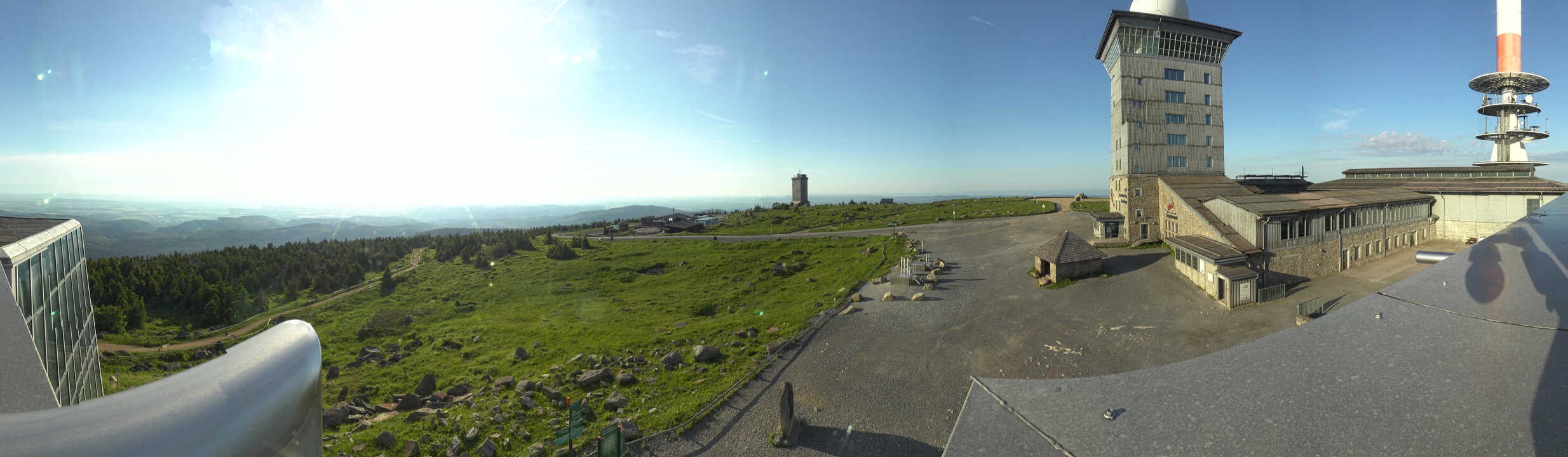 Archiv Foto Webcam Wernigerode - Ausblick vom Brocken