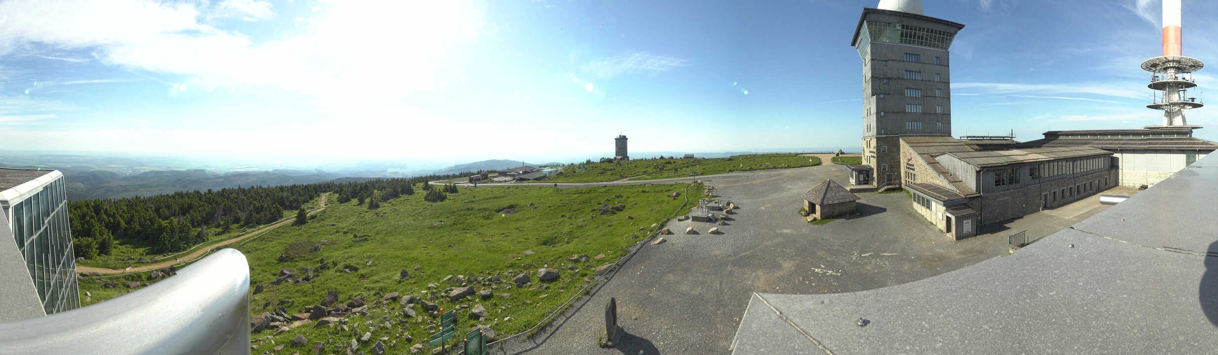 Archiv Foto Webcam Wernigerode - Ausblick vom Brocken