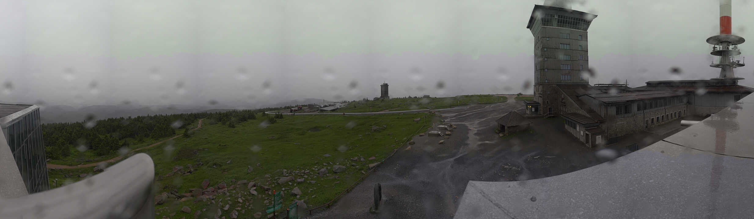 Archiv Foto Webcam Wernigerode - Ausblick vom Brocken