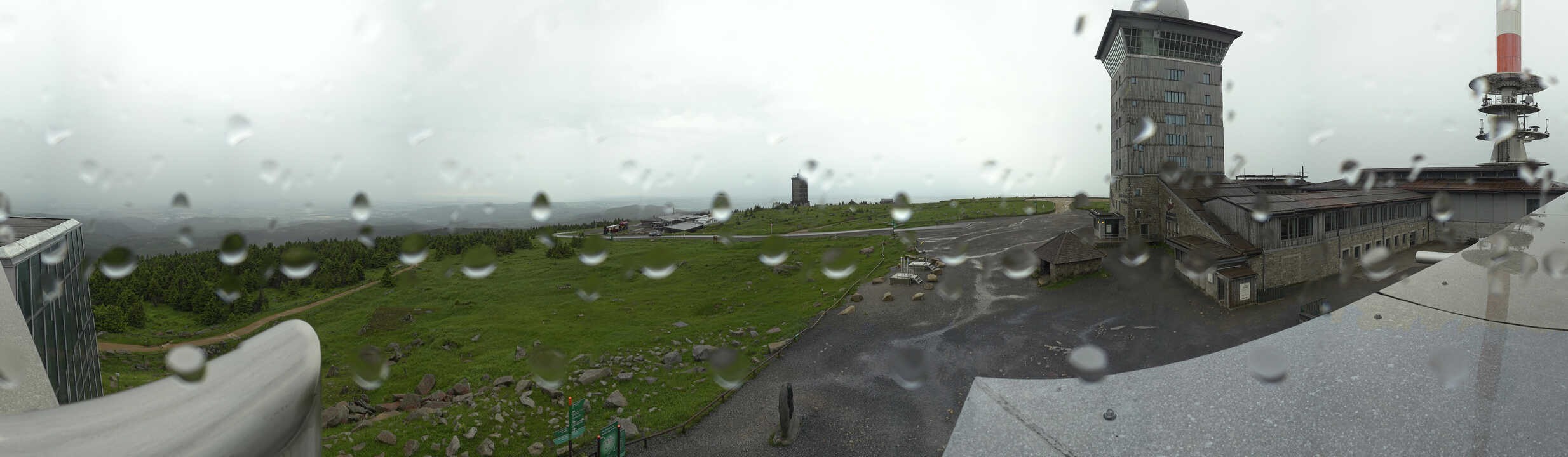 Archiv Foto Webcam Wernigerode - Ausblick vom Brocken