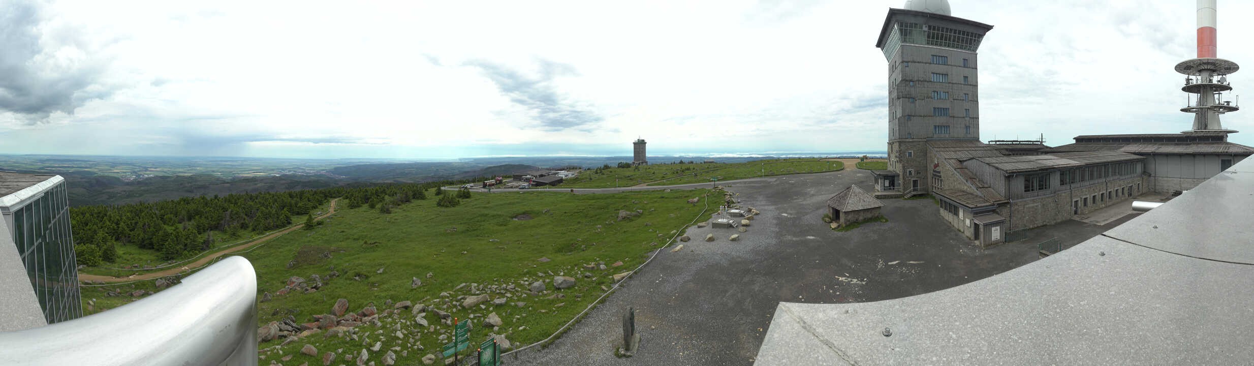 Archiv Foto Webcam Wernigerode - Ausblick vom Brocken