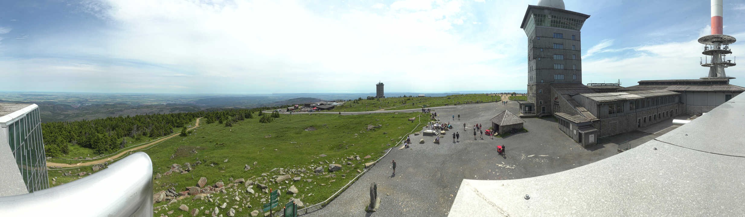 Archiv Foto Webcam Wernigerode - Ausblick vom Brocken