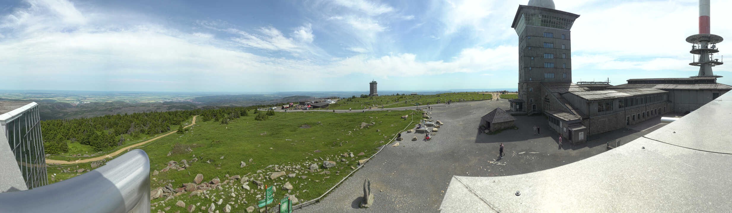 Archiv Foto Webcam Wernigerode - Ausblick vom Brocken