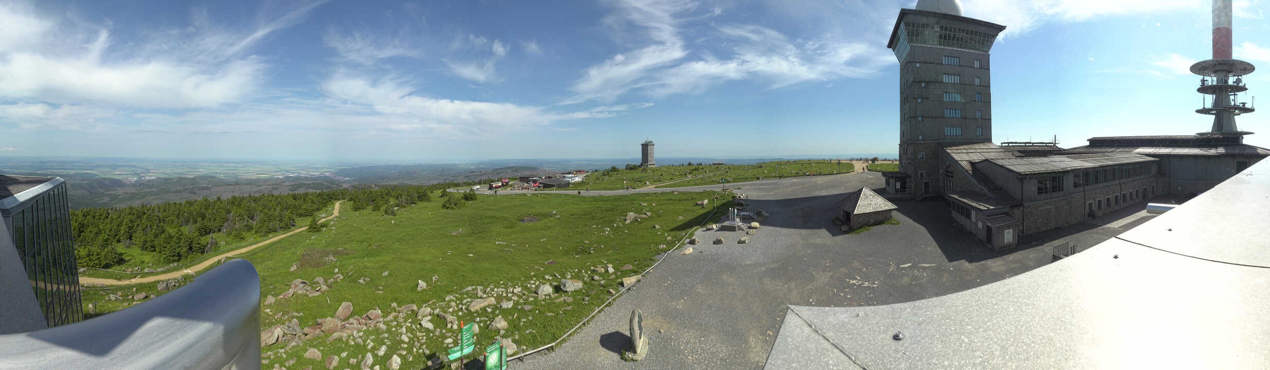 Archiv Foto Webcam Wernigerode - Ausblick vom Brocken