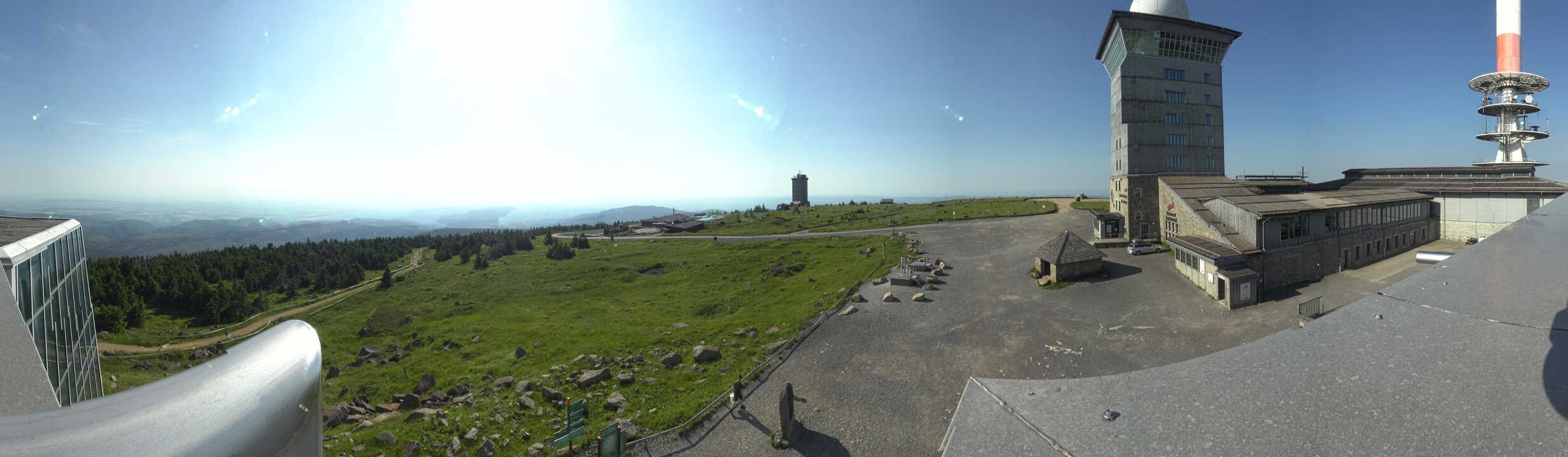 Archiv Foto Webcam Wernigerode - Ausblick vom Brocken