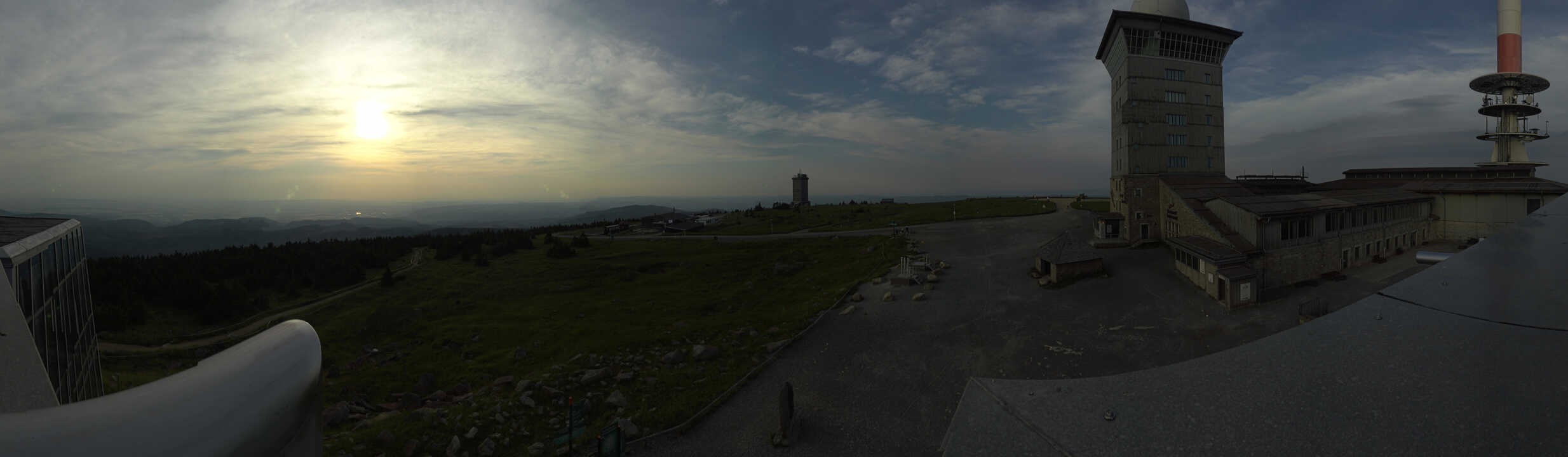 Archiv Foto Webcam Wernigerode - Ausblick vom Brocken