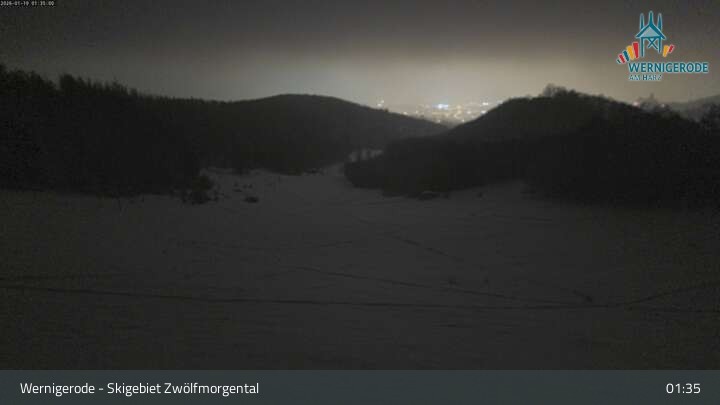 Archiv Foto Webcam Wernigerode Skigebiet Zwölfmorgental