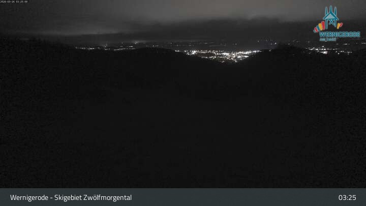 Archiv Foto Webcam Wernigerode Skigebiet Zwölfmorgental