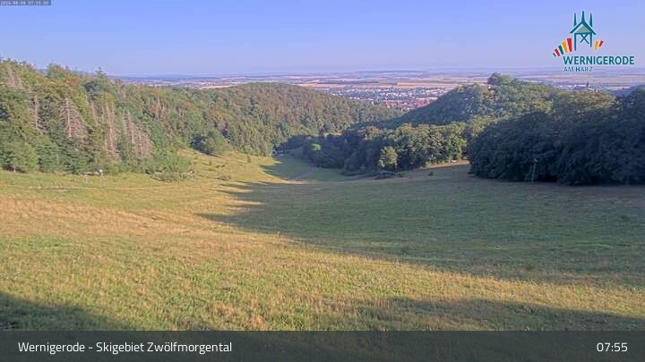Archiv Foto Webcam Wernigerode Skigebiet Zwölfmorgental