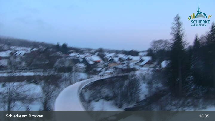 Archiv Foto Webcam Schierke am Brocken