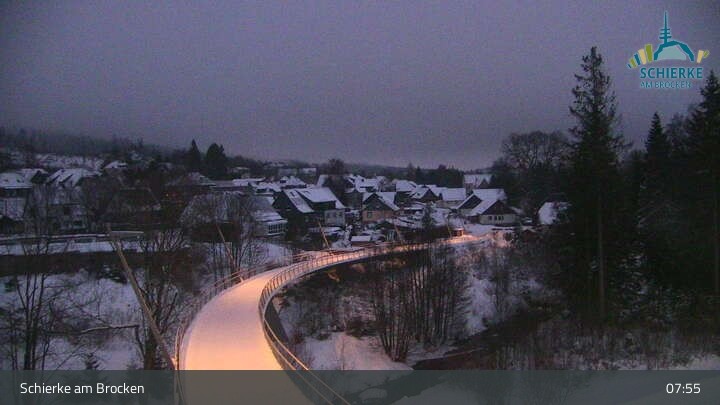Archiv Foto Webcam Schierke am Brocken