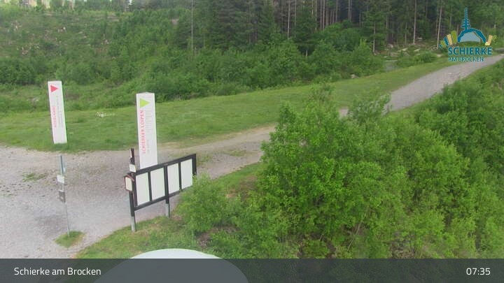 Archived image Webcam Schierke near Brocken